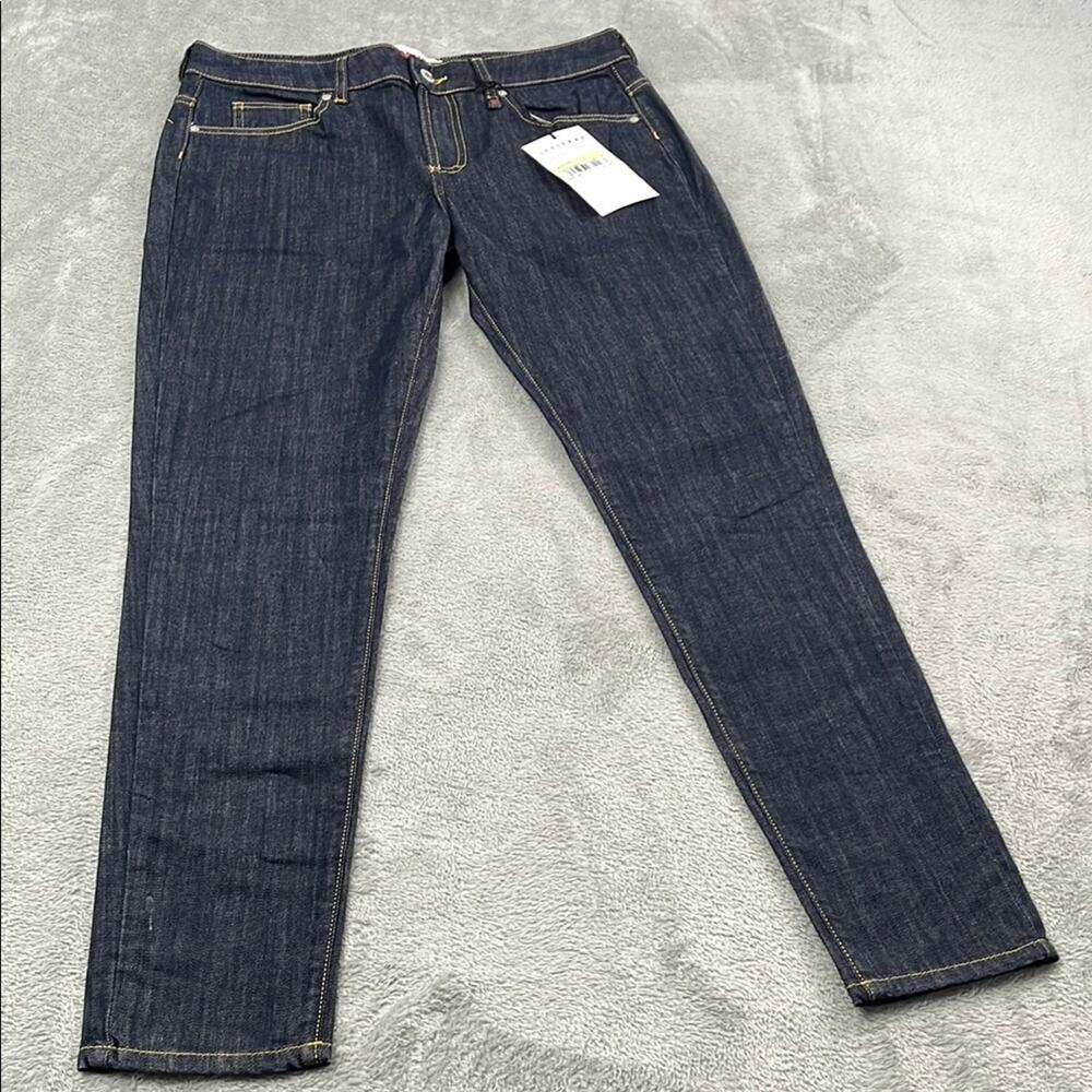 NEW Fiorucci‎ 31, 12 Skinny Blue Jeans Made in Italy (FLAWS)
